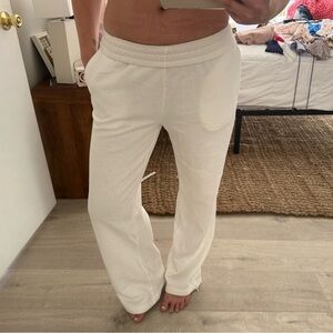 Cotton On White Straight Leg Sweatpants